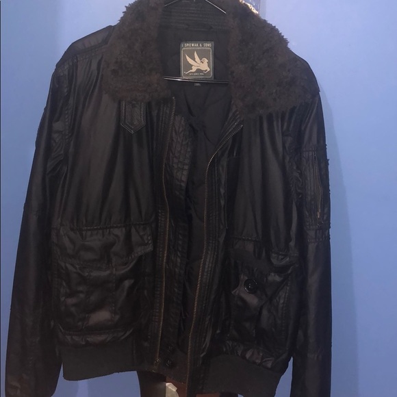 Fur Colar jacket - Picture 1 of 2